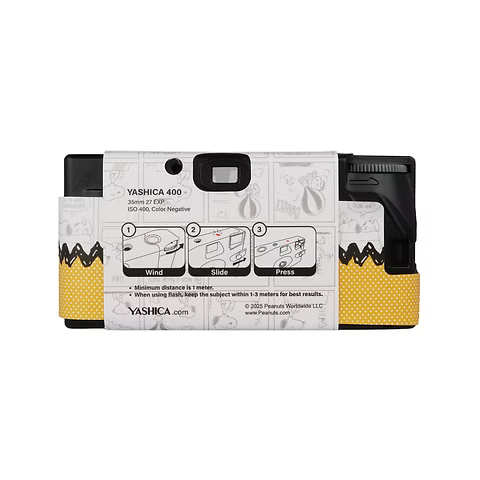 Yashica x Peanuts Single Use Film Camera